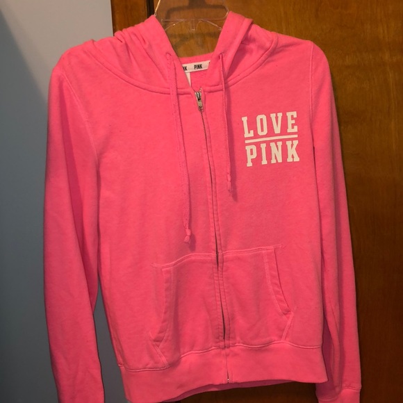 PINK Victoria's Secret Tops - PINK Zip-Up Hoodie